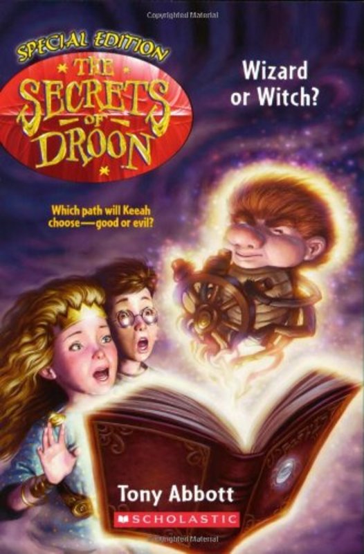 Book cover for "Wizard or Witch?" by Tony Abbott