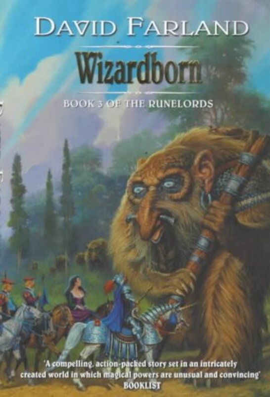 Book cover for "Wizardborn" by David Farland