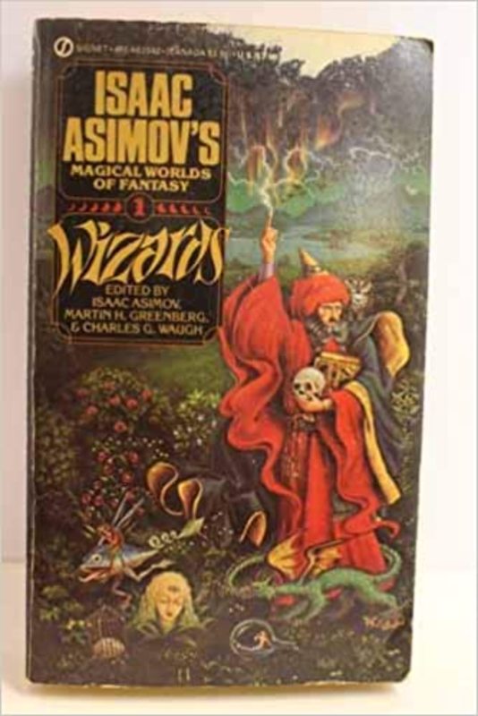 Book cover for "Wizards" by Isaac Asimov