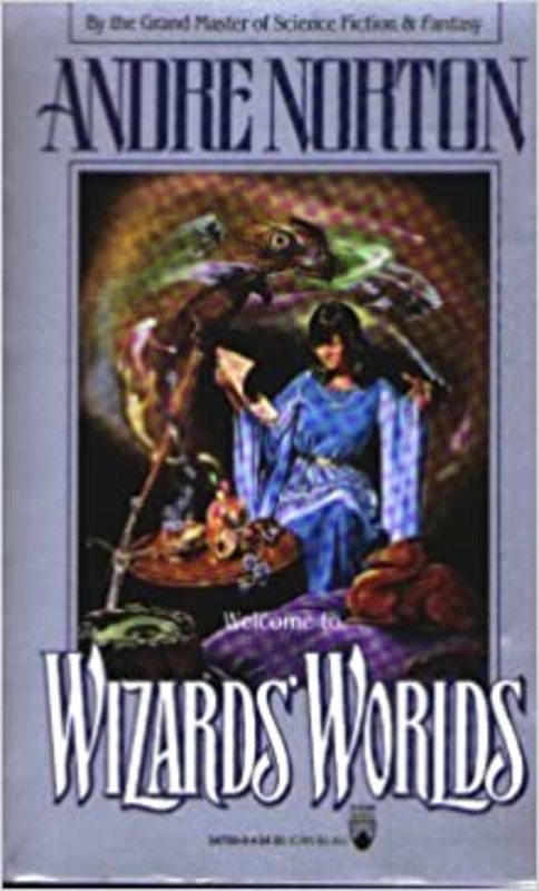 Book cover for "Wizards' Worlds" by Andre Norton