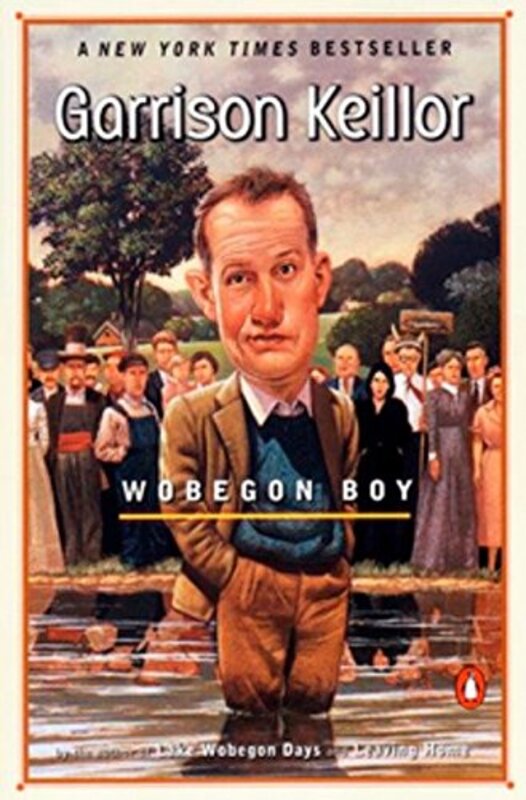 Book cover for "Wobegon Boy" by Garrison Keillor