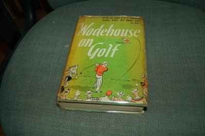 Book cover for "Wodehouse on Golf" by PG Wodehouse