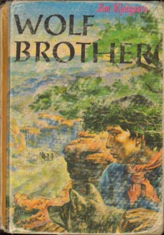 Book cover for "Wolf Brother" by Jim Kjelgaard