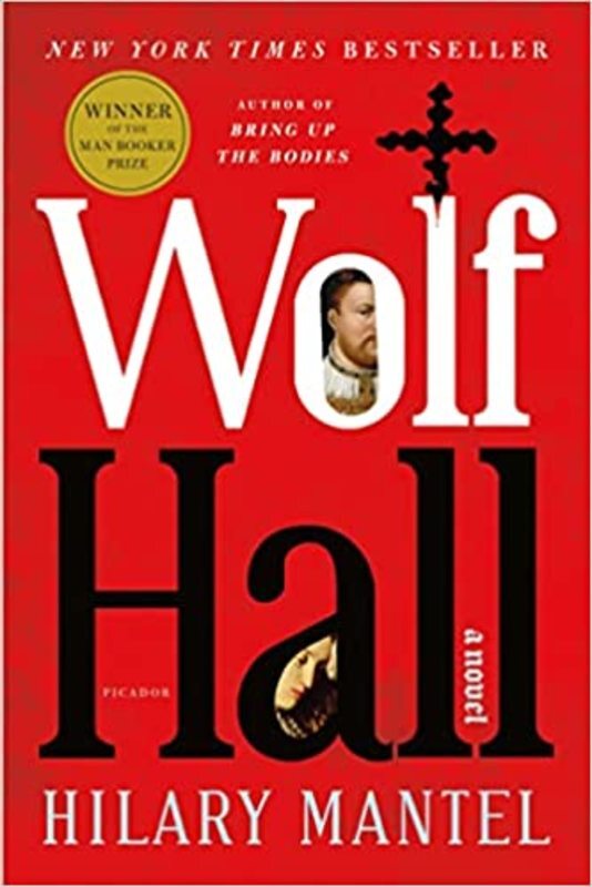 Book cover for "Wolf Hall" by Hilary Mantel