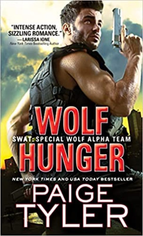 Book cover for "Wolf Hunger" by Paige Tyler