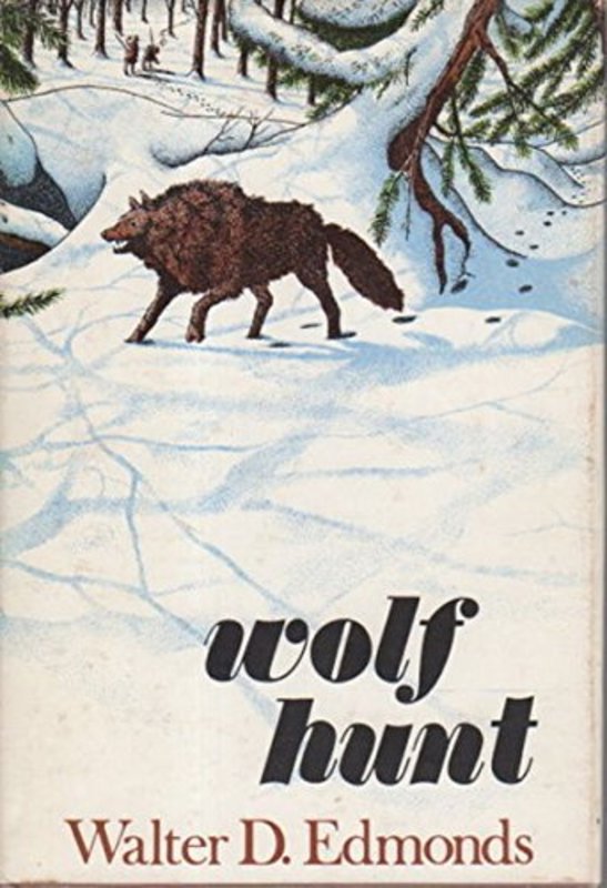 Book cover for "Wolf Hunt" by Walter D Edmonds
