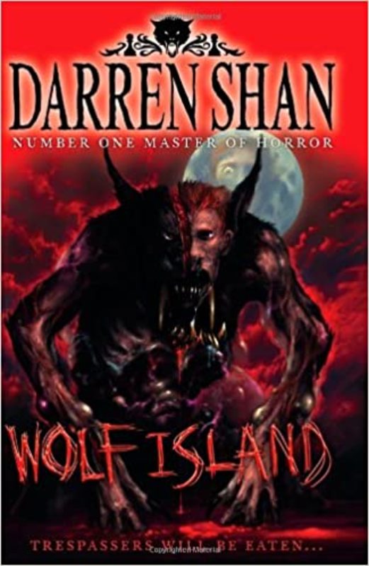 Book cover for "Wolf Island" by Darren Shan