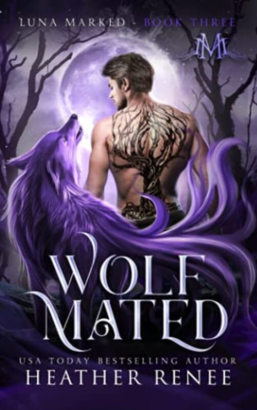 Book cover for "Wolf Mated" by Heather Renee