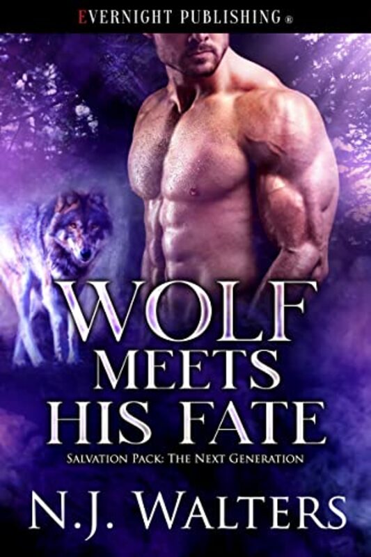 Book cover for "Wolf Meets His Fate" by NJ Walters