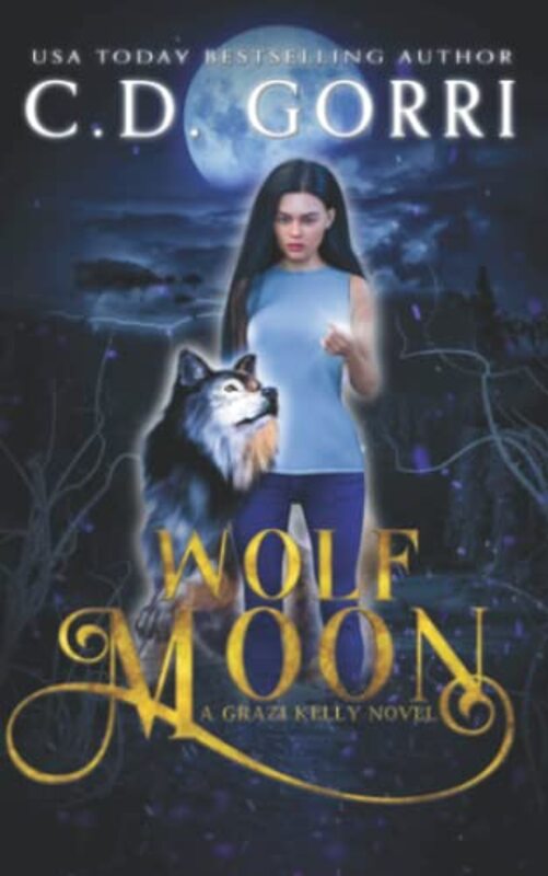 Book cover for "Wolf Moon" by CD Gorri