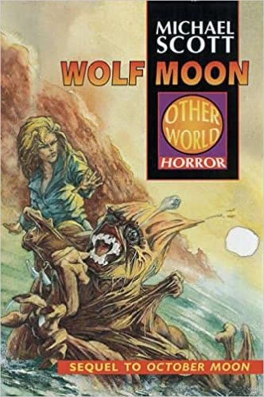Book cover for "Wolf Moon" by Michael Scott
