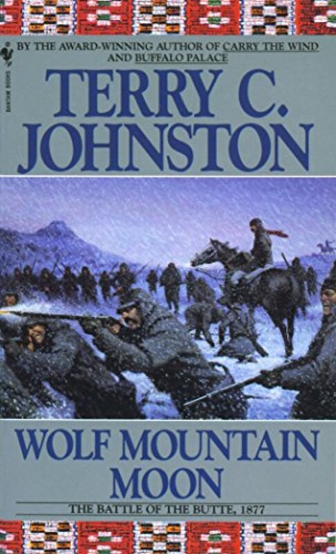 Book cover for "Wolf Mountain Moon" by Terry C Johnston