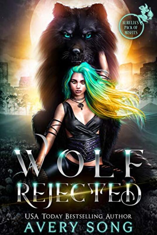 Book cover for "Wolf Rejected" by Avery Song