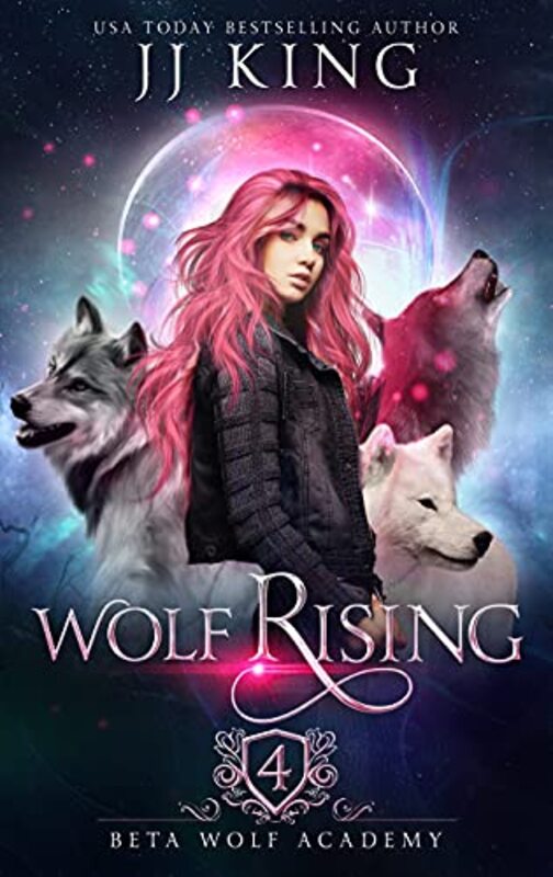 Book cover for "Wolf Rising" by JJ King