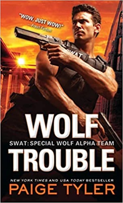 Book cover for "Wolf Trouble" by Paige Tyler