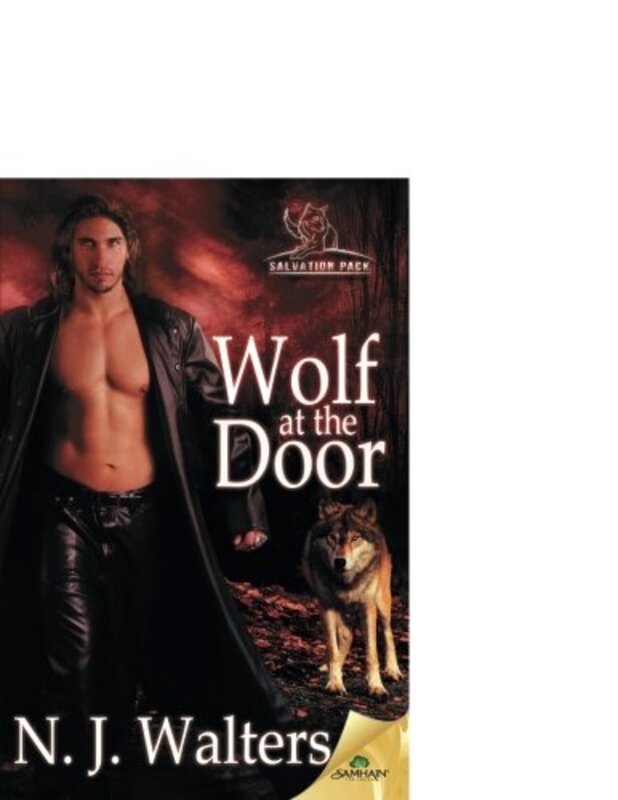 Book cover for "Wolf at the Door" by NJ Walters