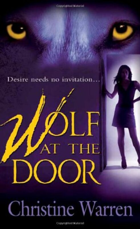 Book cover for "Wolf at the Door" by Christine Warren