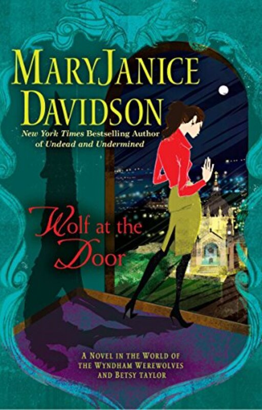 Book cover for "Wolf at the Door" by MaryJanice Davidson