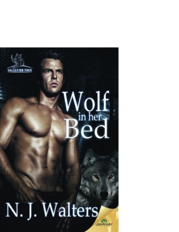 Book cover for "Wolf in Her Bed" by NJ Walters