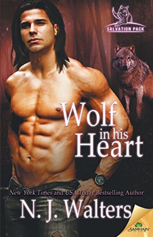 Book cover for "Wolf in His Heart" by NJ Walters