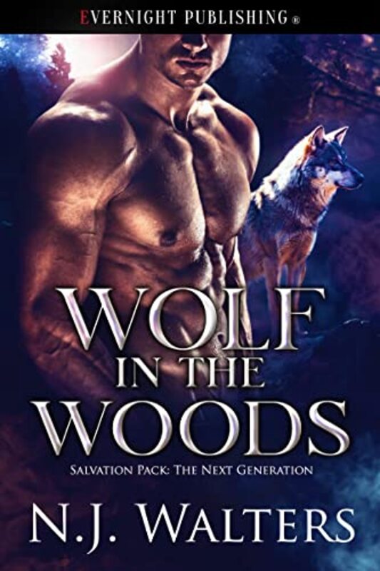Book cover for "Wolf in the Woods" by NJ Walters