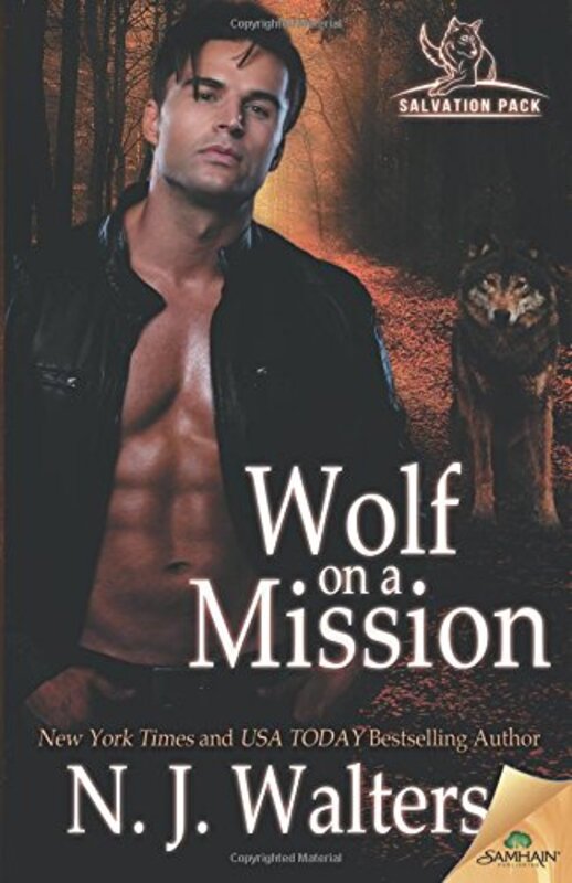 Book cover for "Wolf on a Mission" by NJ Walters