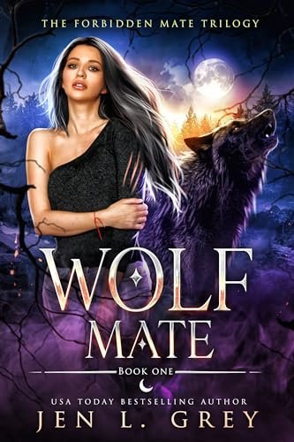 Book cover for "Wolf Mate" by Jen L Grey