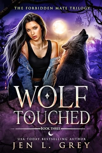 Book cover for "Wolf Touched" by Jen L Grey