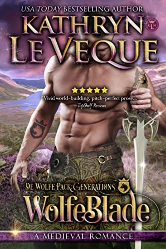 Book cover for "WolfeBlade" by Kathryn Le Veque