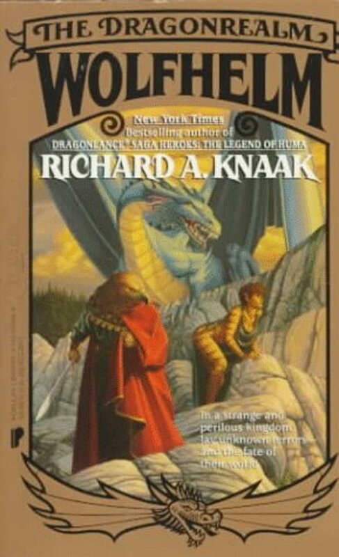 Book cover for "Wolfhelm" by Richard A Knaak