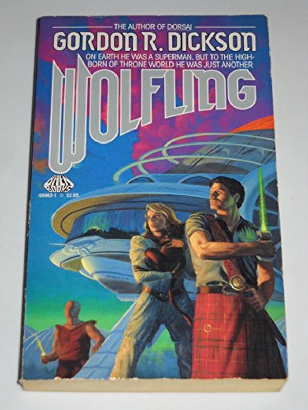 Book cover for "Wolfling" by Gordon R Dickson