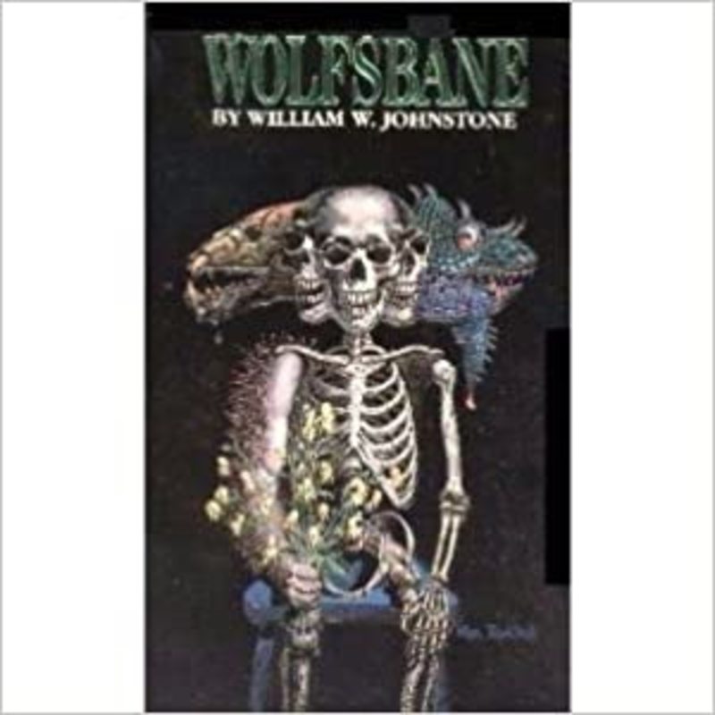 Book cover for "Wolfsbane" by William W. Johnstone