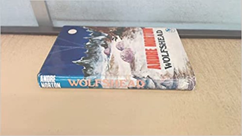 Book cover for "Wolfshead" by Andre Norton