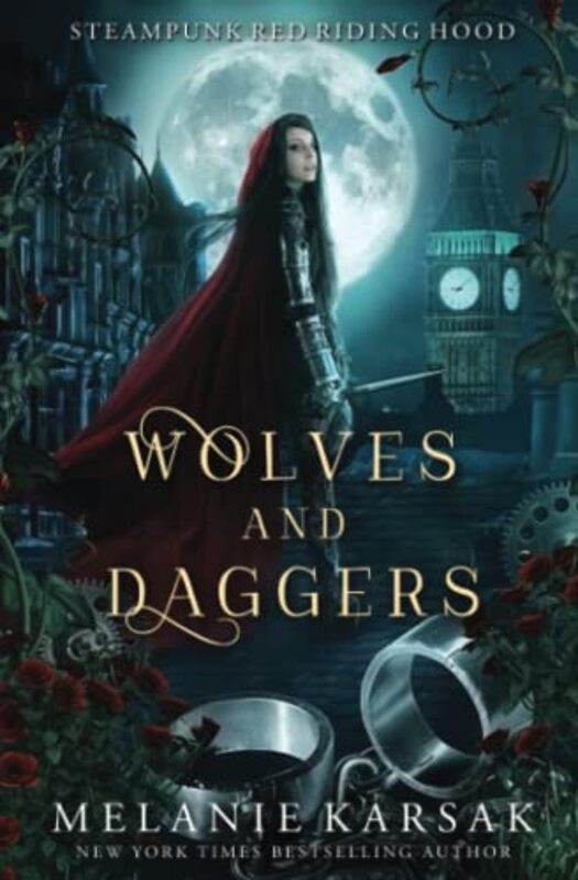 Book cover for "Wolves and Daggers" by Melanie Karsak