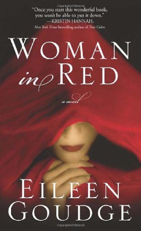 Book cover for "Woman in Red" by Eileen Goudge