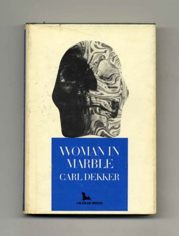 Book cover for "Woman in marble" by Dennis Lynds