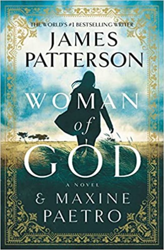 Book cover for "Woman of God" by James Patterson