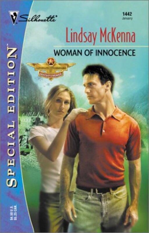 Book cover for "Woman of Innocence" by Lindsay McKenna