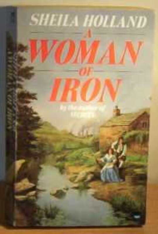 Book cover for "Woman of Iron" by Charlotte Lamb