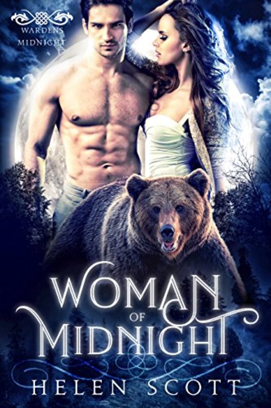 Book cover for "Woman of Midnight" by Helen Scott
