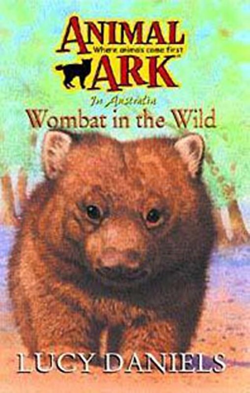 Book cover for "Wombat in the Wild" by Lucy Daniels