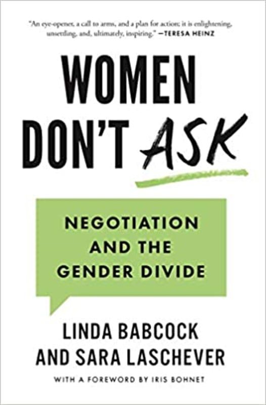 Book cover for "Women Don't Ask" by Linda Babcock