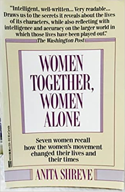 Book cover for "Women Together, Women Alone" by Anita Shreve