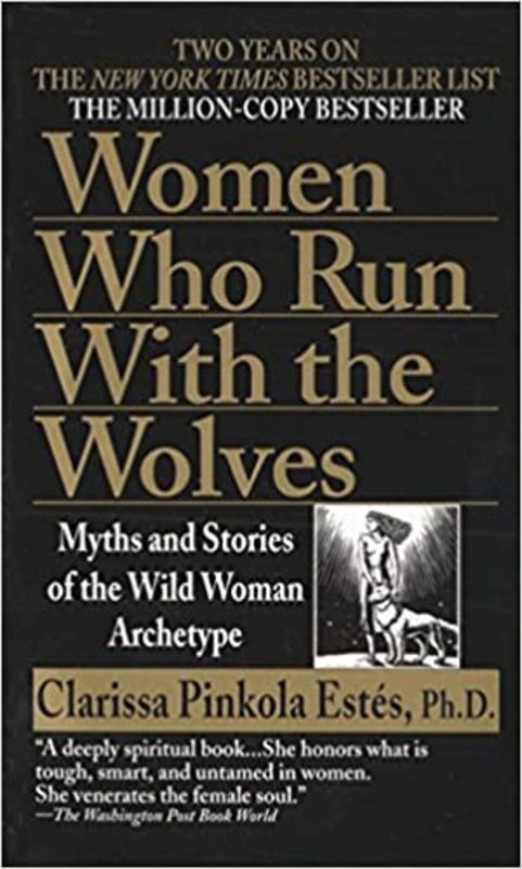 Book cover for "Women Who Run with the Wolves" by Clarissa Pinkola Estés