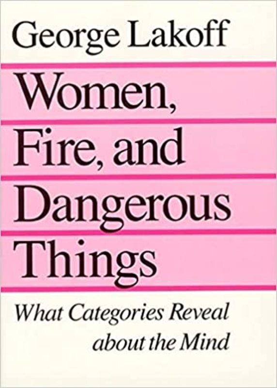 Book cover for "Women, Fire, and Dangerous Things" by George Lakoff