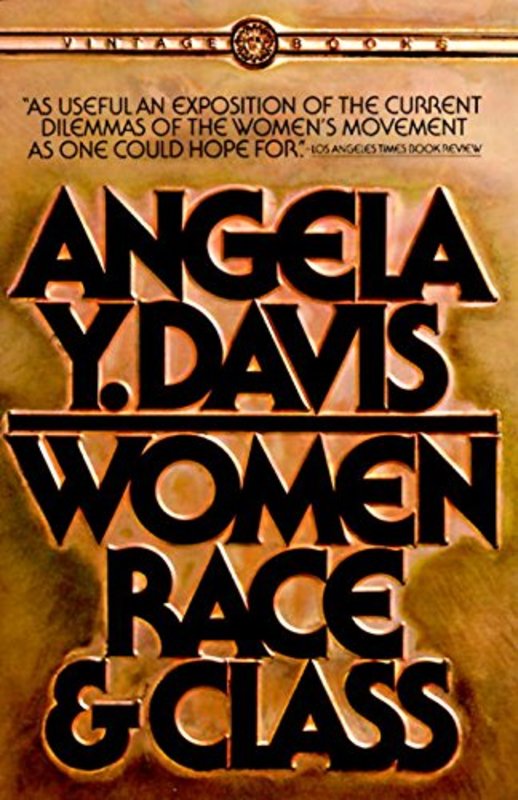 Book cover for "Women, Race, & Class" by Angela Y. Davis