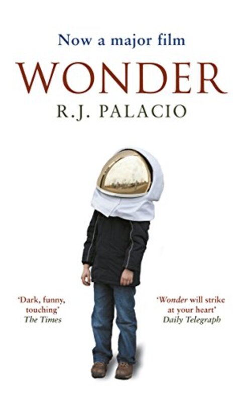 Book cover for "Wonder" by RJ Palacio