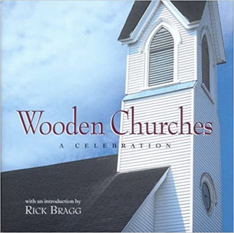 Book cover for "Wooden Churches" by Rick Bragg