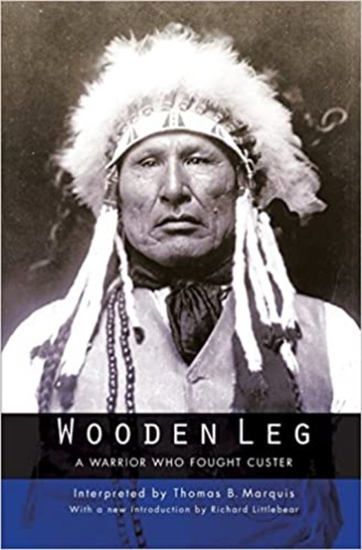 Book cover for "Wooden Leg" by Thomas B. Marquis