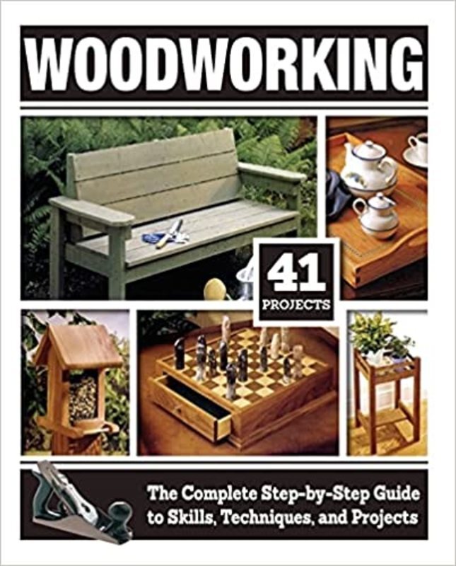 Book cover for "Woodworking" by Tom Carpenter
